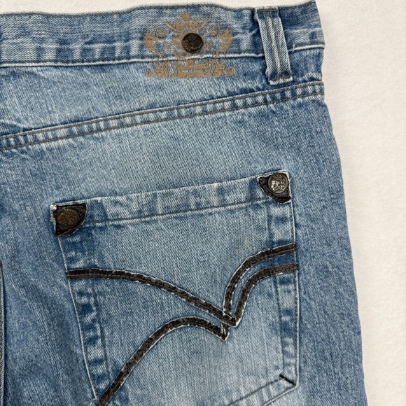 Paco Jeans Denim Company Men's 38x32 Blue‎ Straight Fit Jeans Cotton Y2K Retro - Picture 7 of 14